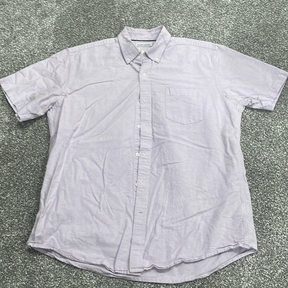 Amazon Essentials Lavender button up